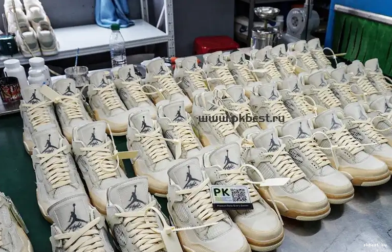 JORDAN SAIL OFF-WHITE TO READY SHIP RETRO MATERIALS RETAIL 4 0602